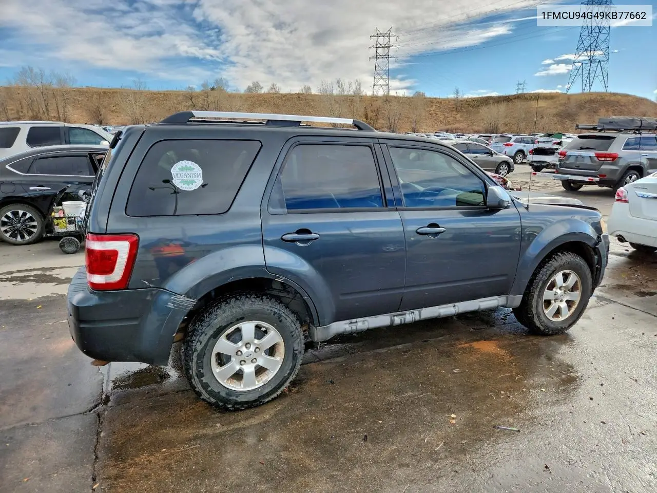 1FMCU94G49KB77662 2009 Ford Escape Limited
