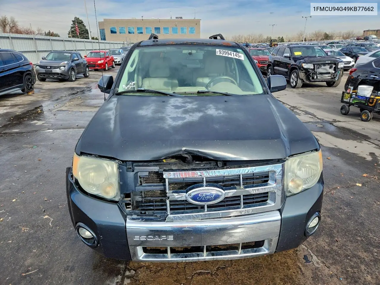 1FMCU94G49KB77662 2009 Ford Escape Limited