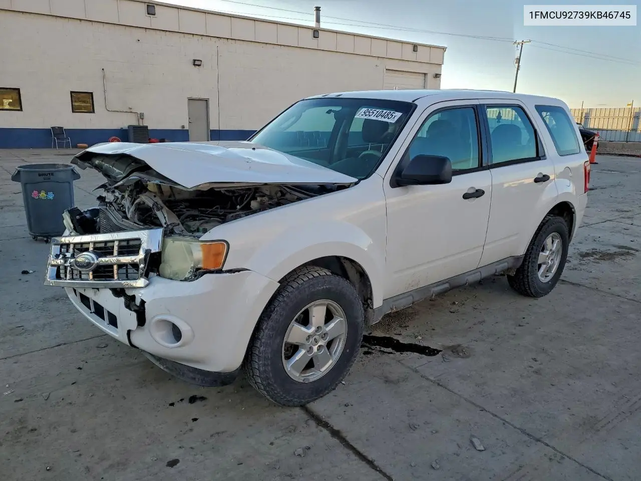 1FMCU92739KB46745 2009 Ford Escape Xls