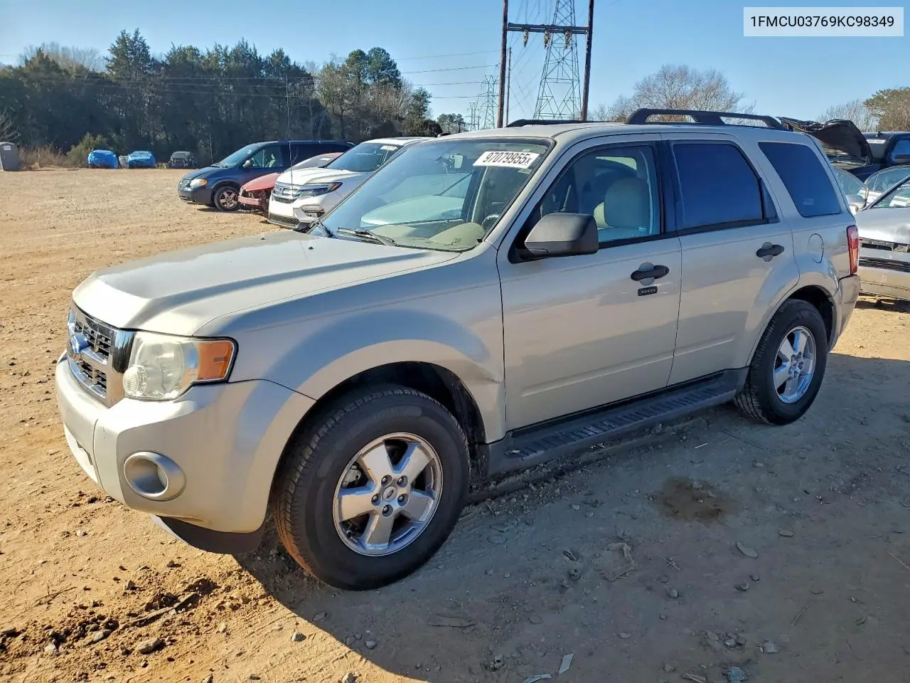 1FMCU03769KC98349 2009 Ford Escape Xlt