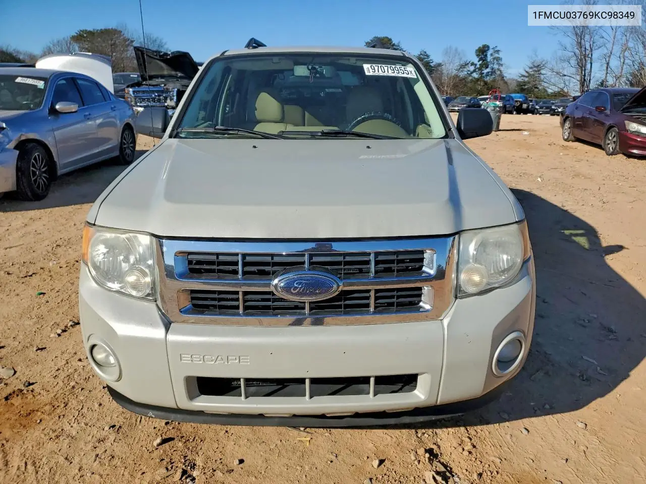 1FMCU03769KC98349 2009 Ford Escape Xlt