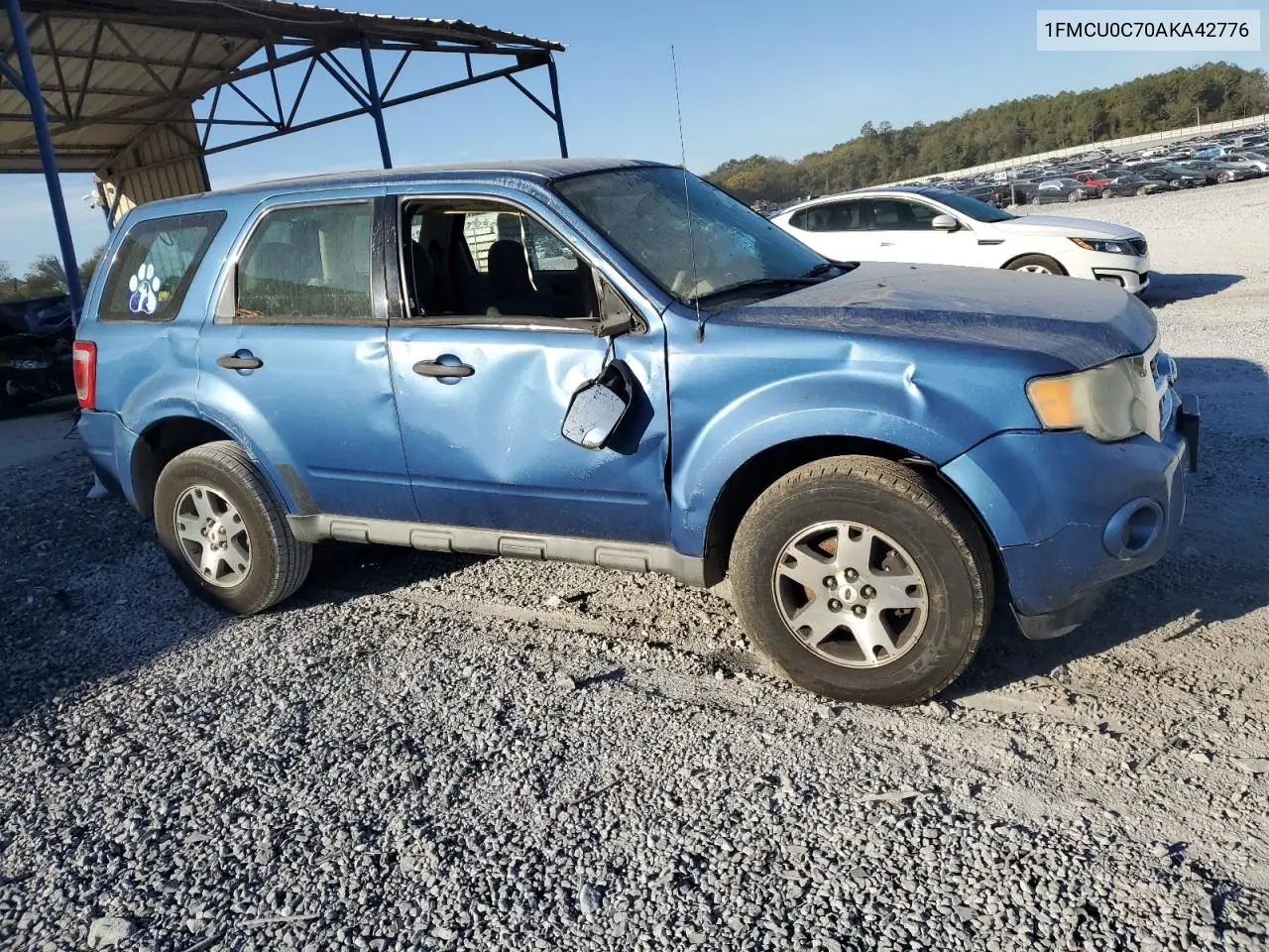 1FMCU0C70AKA42776 2010 Ford Escape Xls