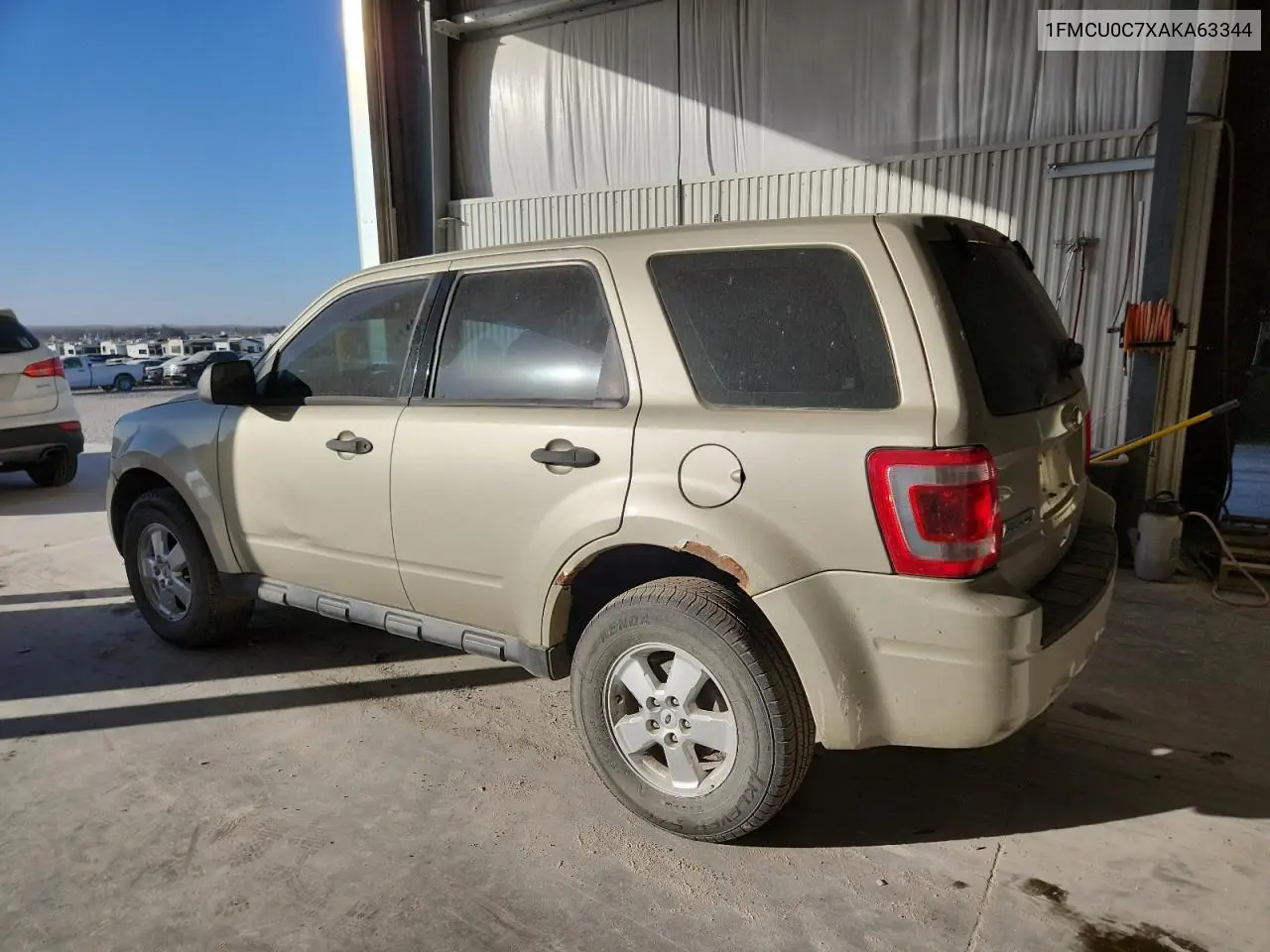 1FMCU0C7XAKA63344 2010 Ford Escape Xls