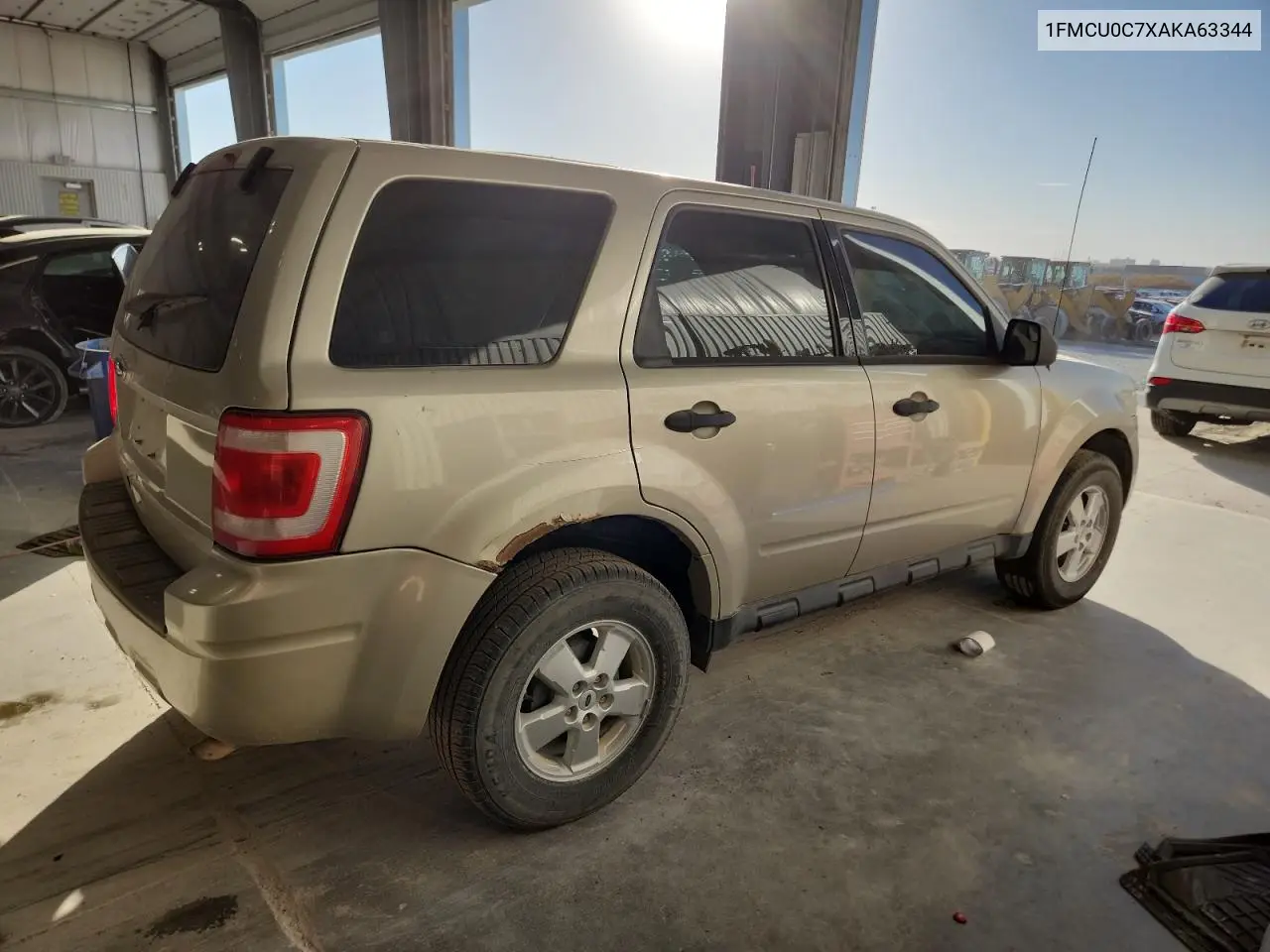 1FMCU0C7XAKA63344 2010 Ford Escape Xls