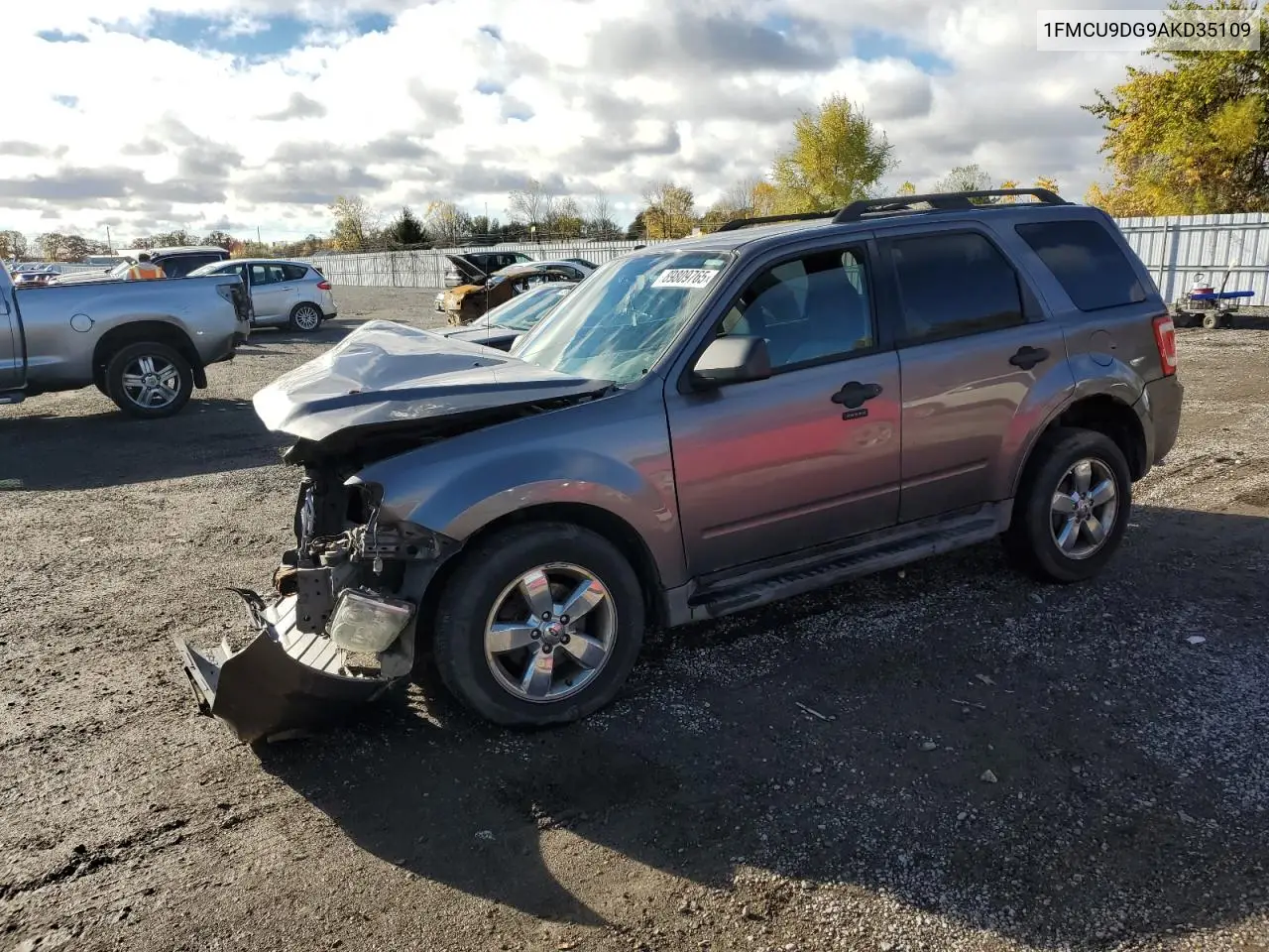 1FMCU9DG9AKD35109 2010 Ford Escape Xlt