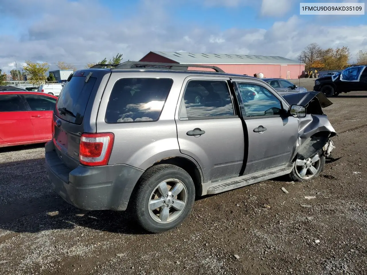 1FMCU9DG9AKD35109 2010 Ford Escape Xlt