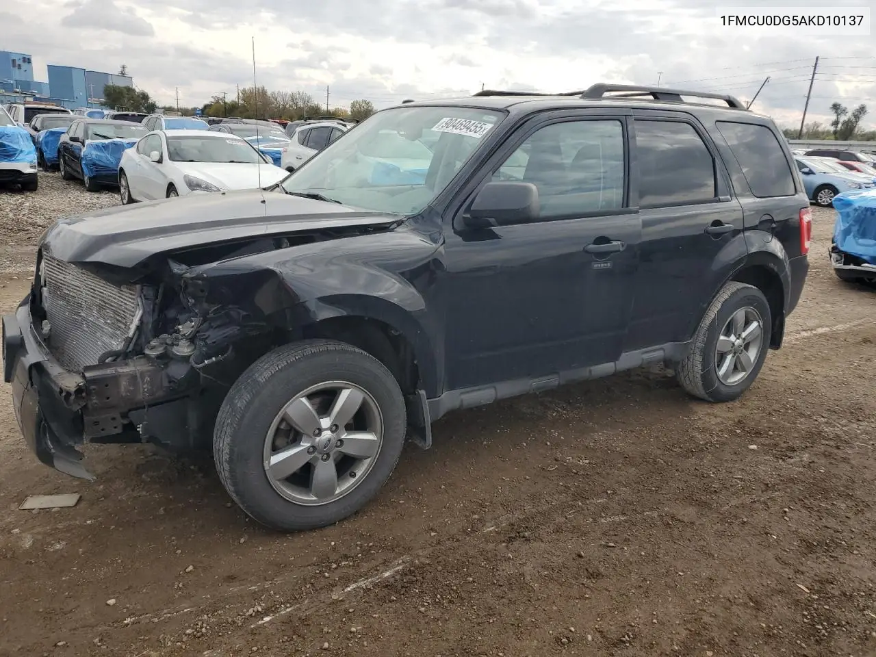 1FMCU0DG5AKD10137 2010 Ford Escape Xlt