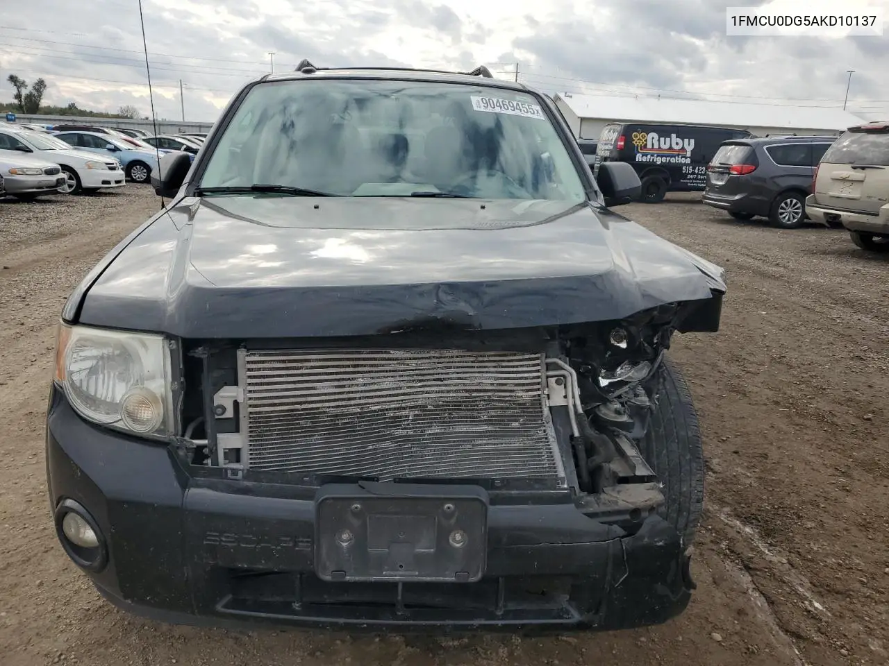 1FMCU0DG5AKD10137 2010 Ford Escape Xlt