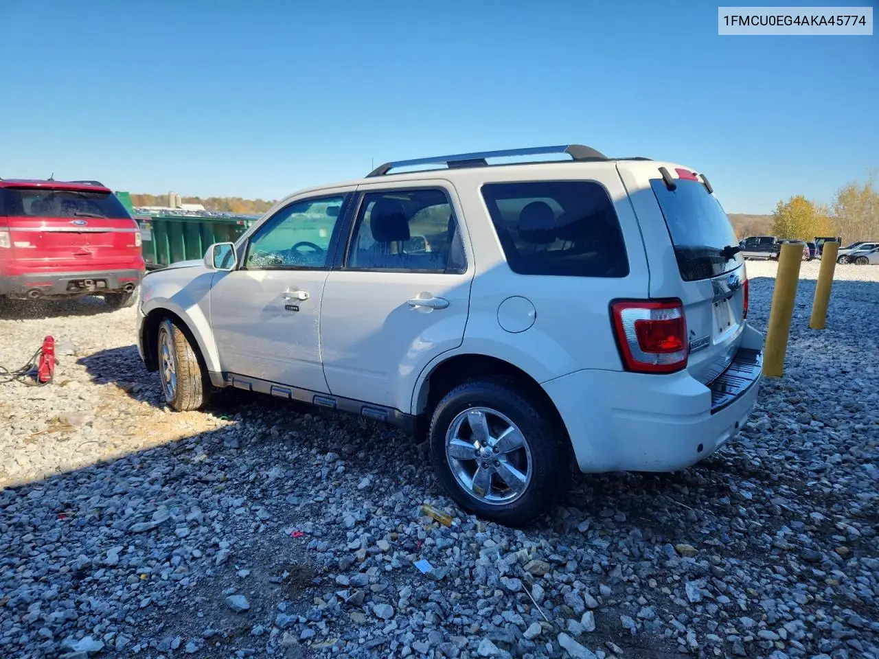 1FMCU0EG4AKA45774 2010 Ford Escape Limited