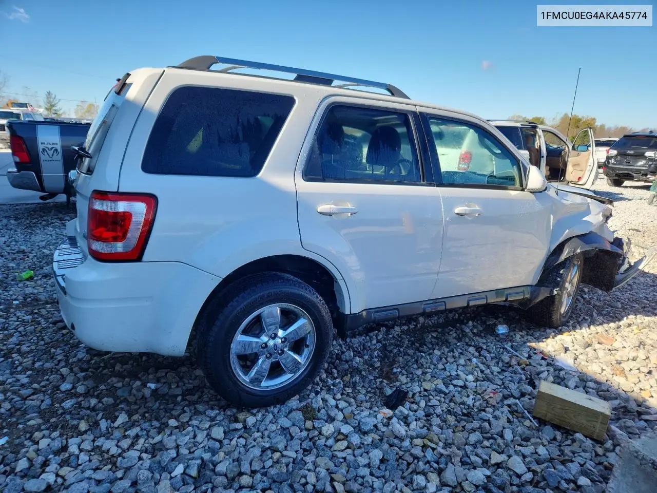 1FMCU0EG4AKA45774 2010 Ford Escape Limited