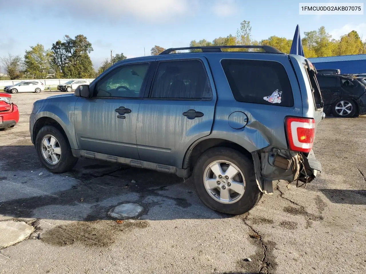 1FMCU0DG2AKB07075 2010 Ford Escape Xlt