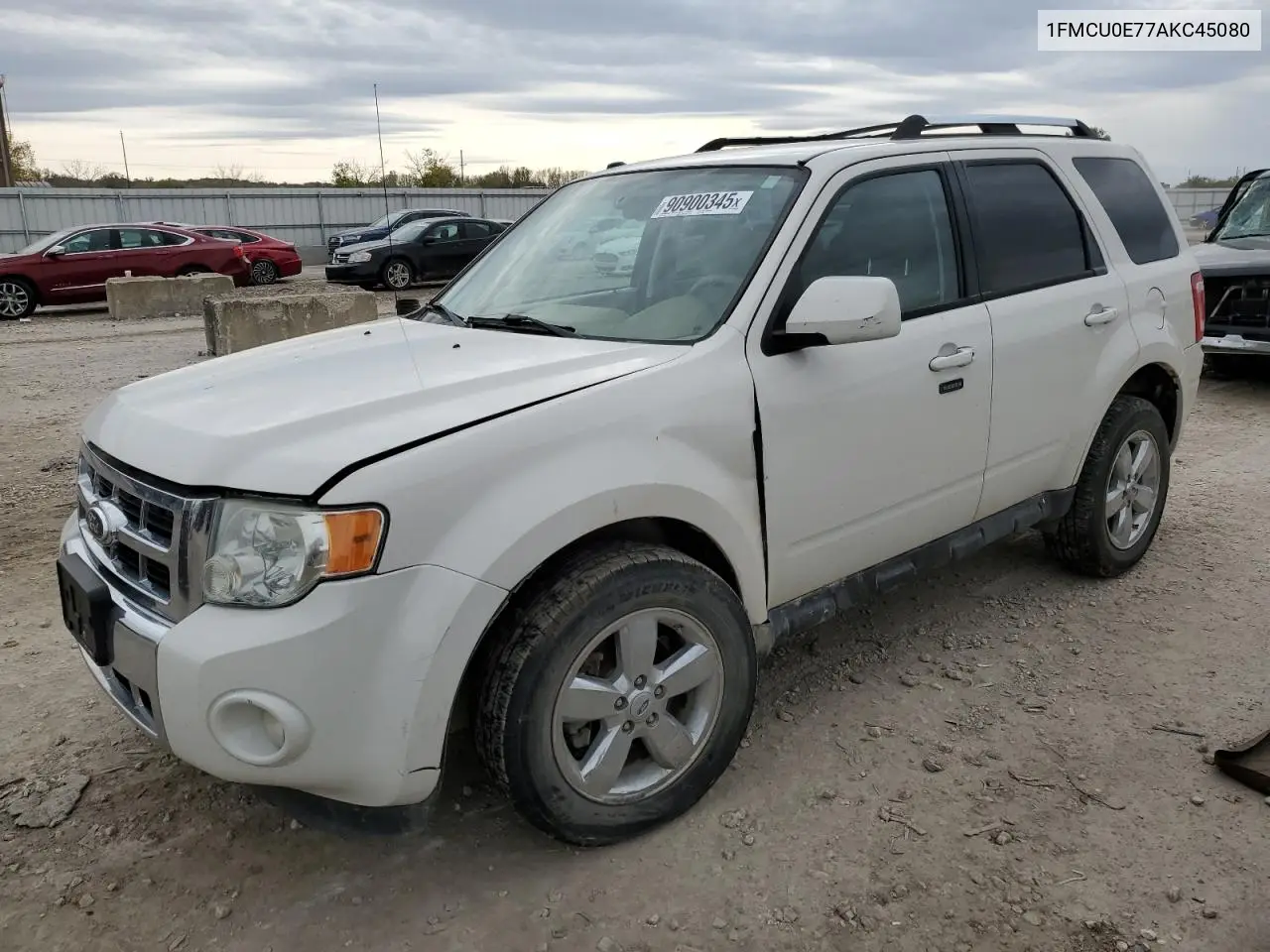 1FMCU0E77AKC45080 2010 Ford Escape Limited