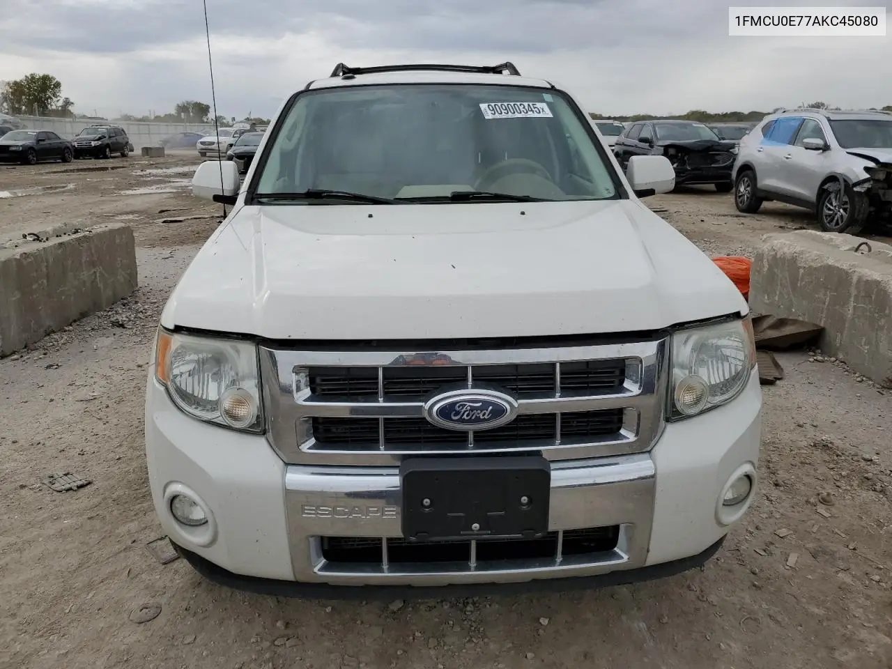 1FMCU0E77AKC45080 2010 Ford Escape Limited