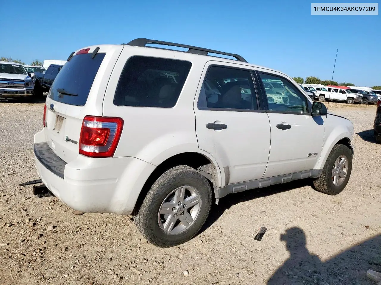 1FMCU4K34AKC97209 2010 Ford Escape Hybrid