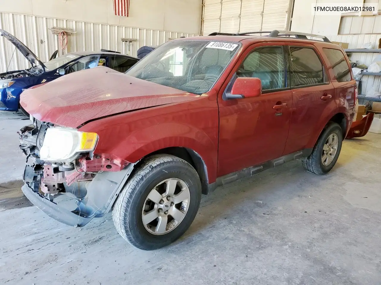 1FMCU0EG8AKD12981 2010 Ford Escape Limited