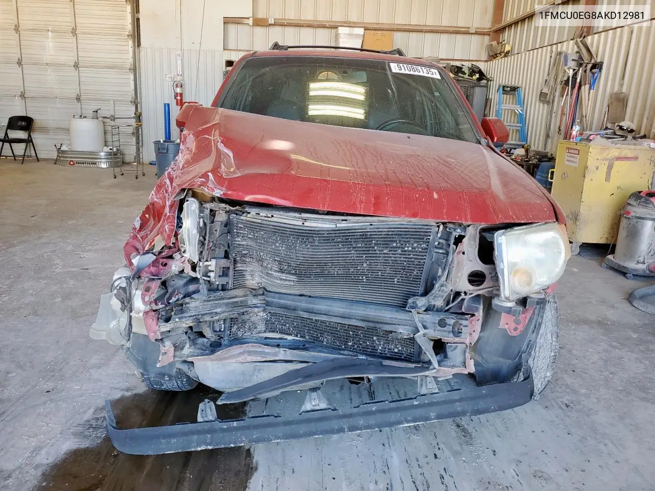 1FMCU0EG8AKD12981 2010 Ford Escape Limited