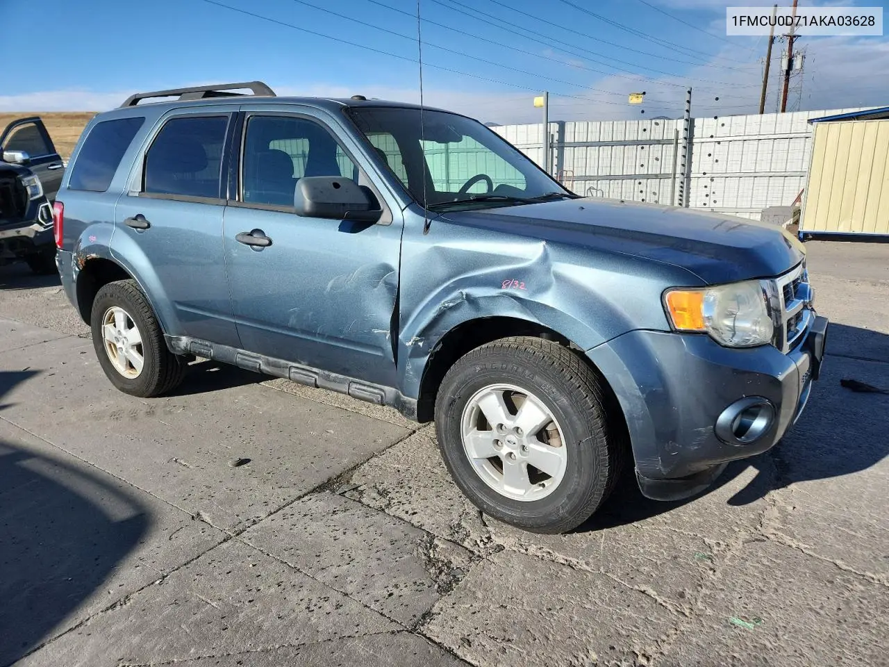 1FMCU0D71AKA03628 2010 Ford Escape Xlt