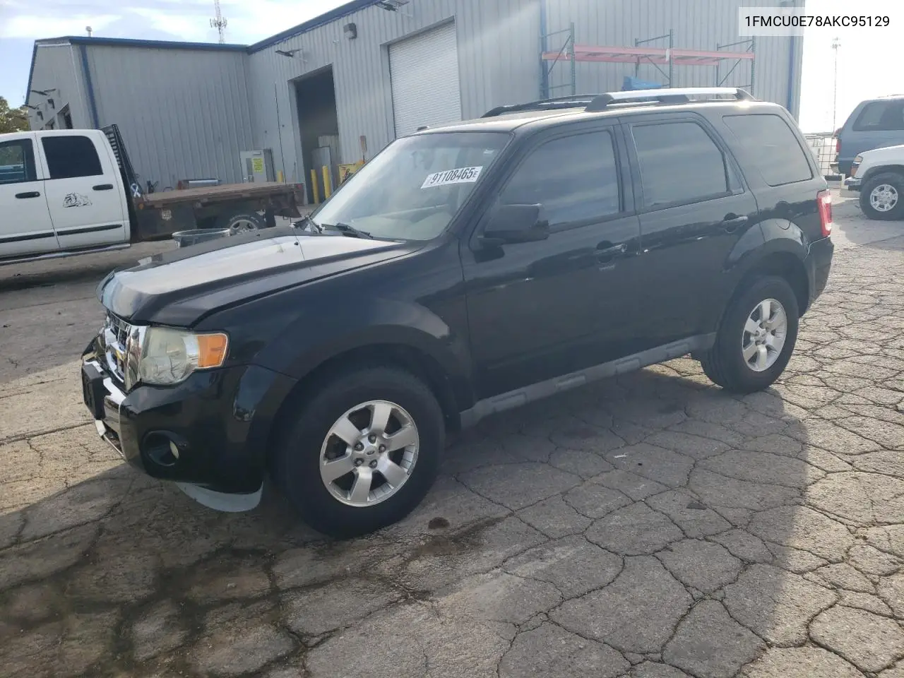1FMCU0E78AKC95129 2010 Ford Escape Limited