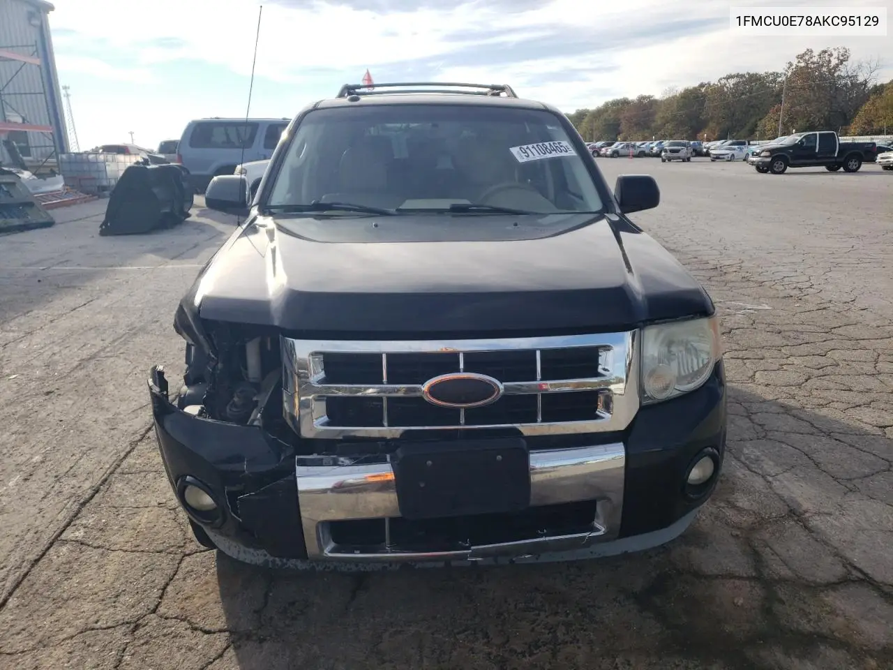 1FMCU0E78AKC95129 2010 Ford Escape Limited