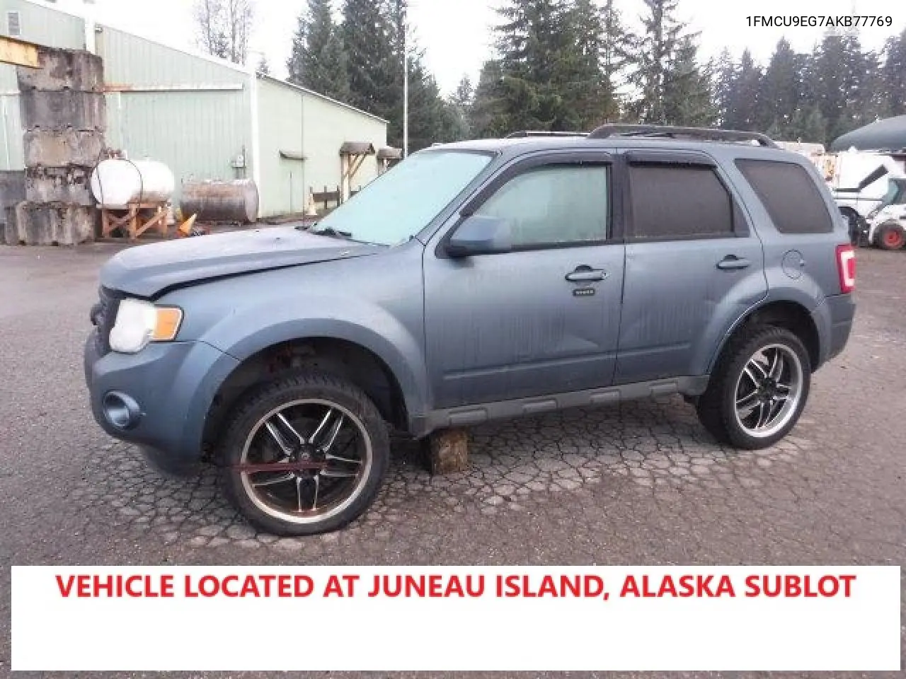 1FMCU9EG7AKB77769 2010 Ford Escape Limited