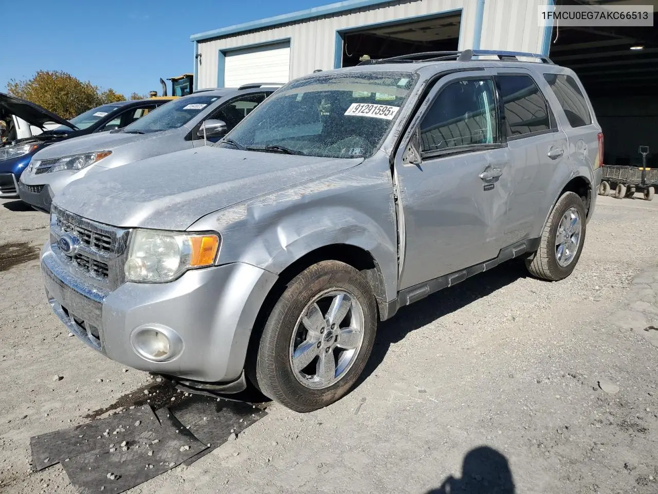 1FMCU0EG7AKC66513 2010 Ford Escape Limited