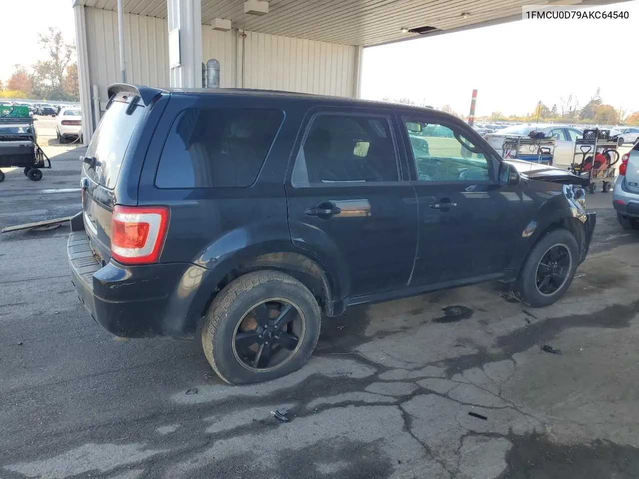 1FMCU0D79AKC64540 2010 Ford Escape Xlt
