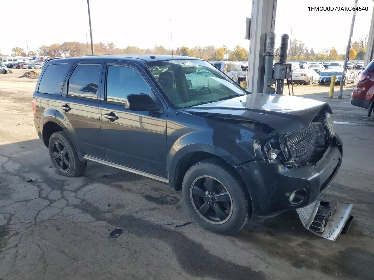 1FMCU0D79AKC64540 2010 Ford Escape Xlt