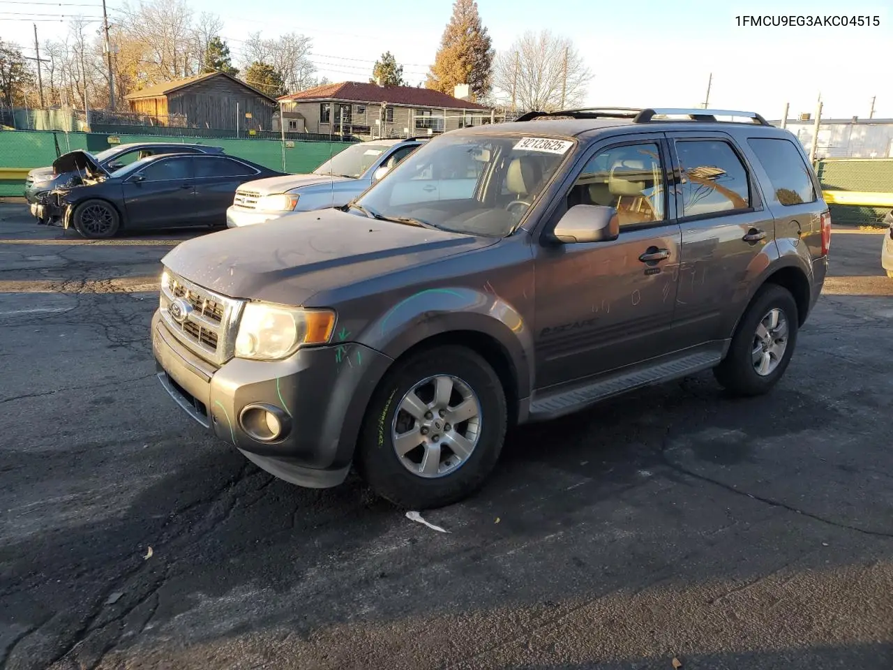 1FMCU9EG3AKC04515 2010 Ford Escape Limited