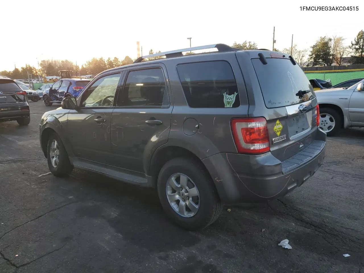 1FMCU9EG3AKC04515 2010 Ford Escape Limited