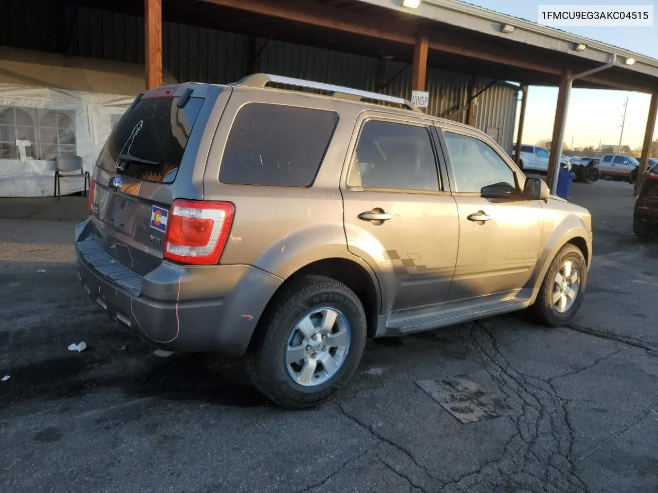 1FMCU9EG3AKC04515 2010 Ford Escape Limited