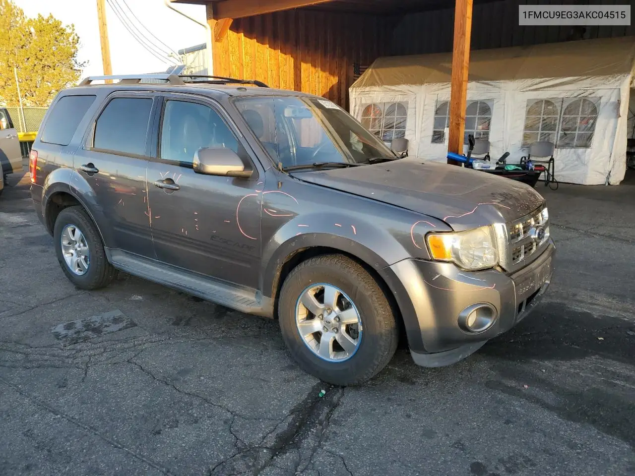 1FMCU9EG3AKC04515 2010 Ford Escape Limited