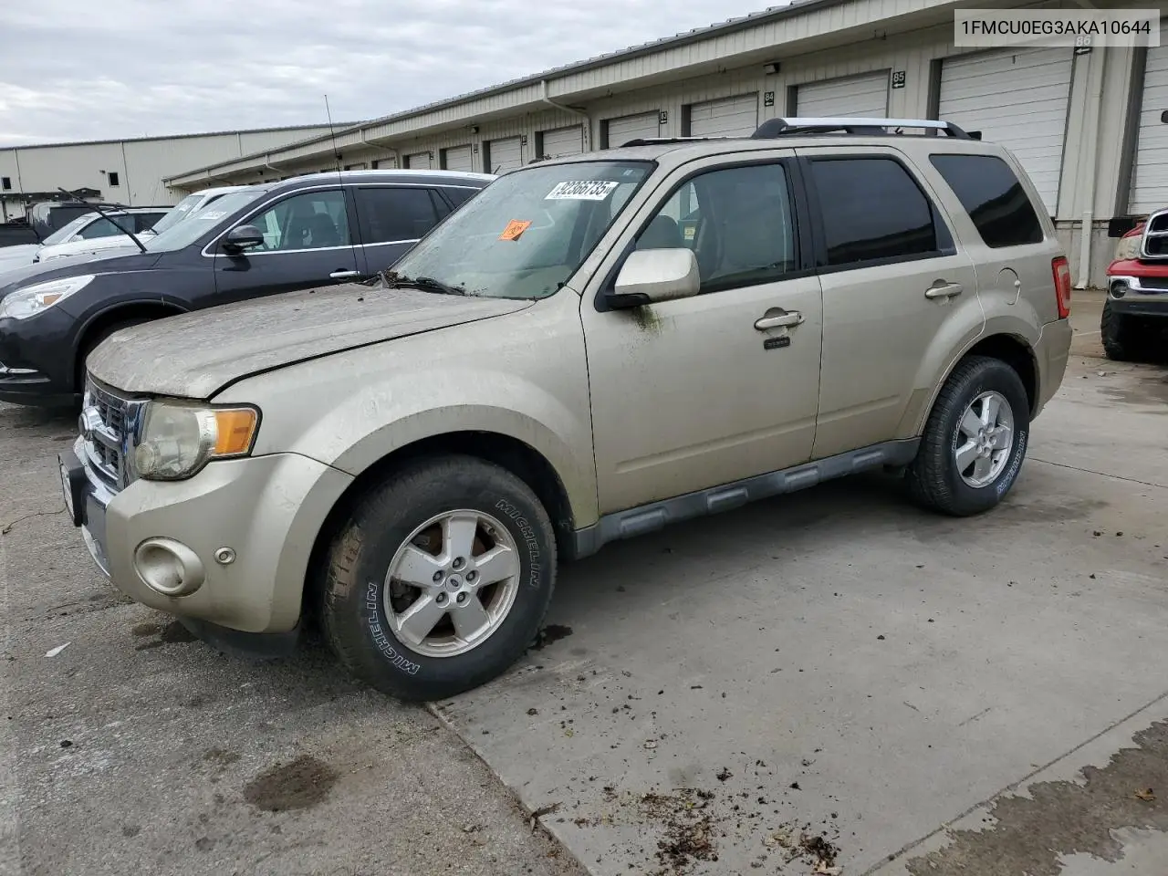 1FMCU0EG3AKA10644 2010 Ford Escape Limited
