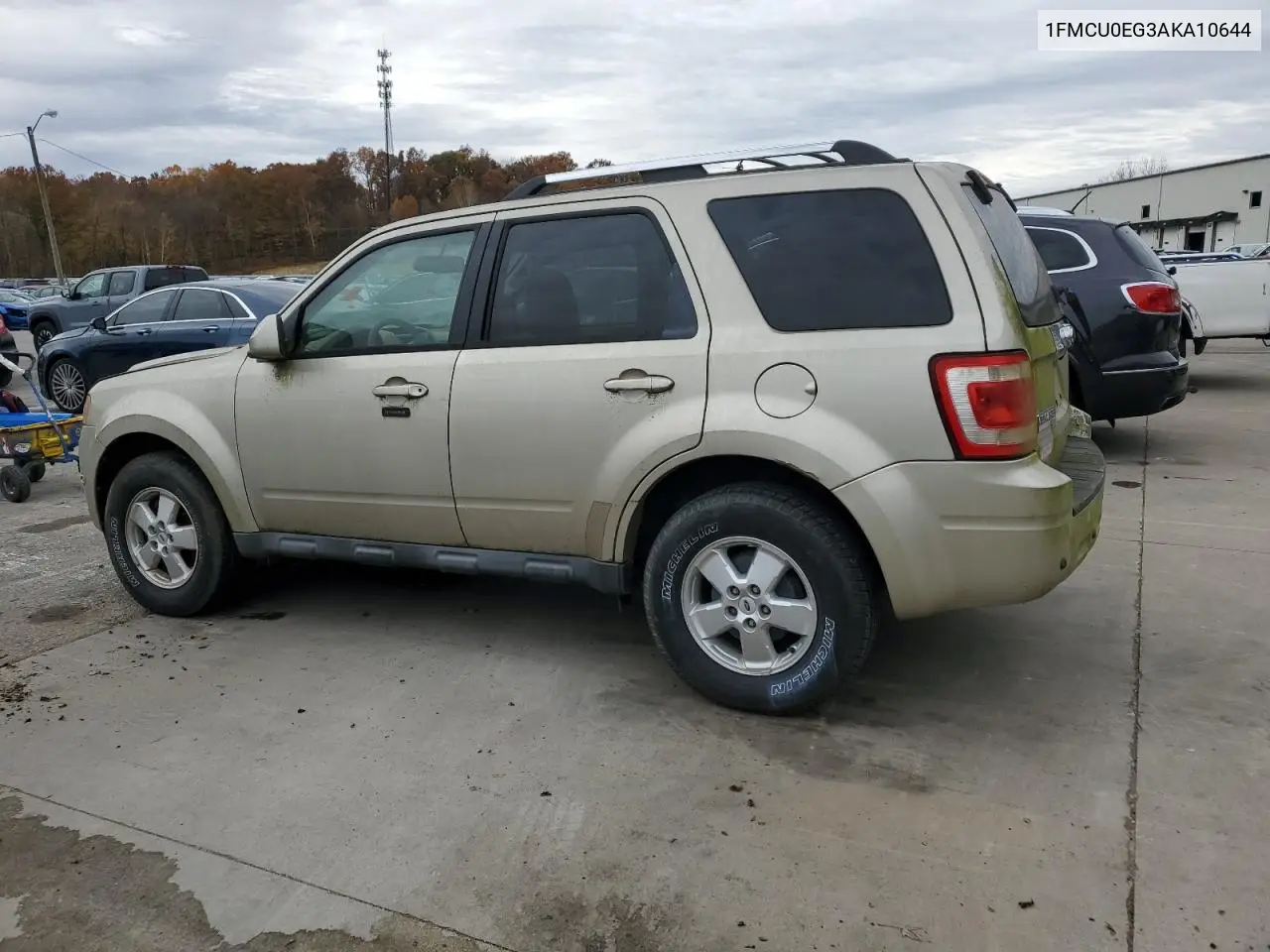 1FMCU0EG3AKA10644 2010 Ford Escape Limited