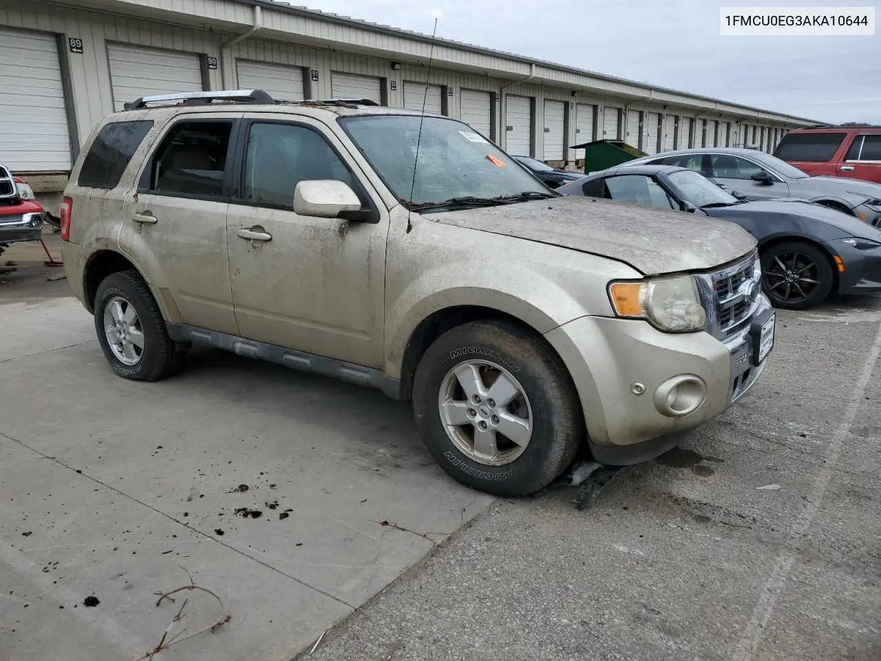 1FMCU0EG3AKA10644 2010 Ford Escape Limited
