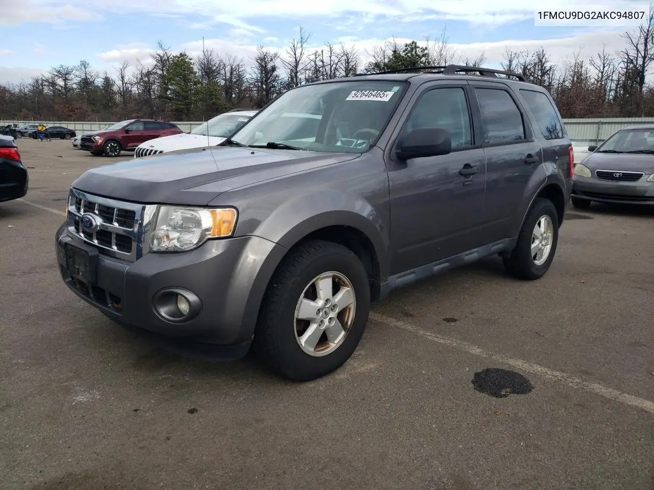1FMCU9DG2AKC94807 2010 Ford Escape Xlt