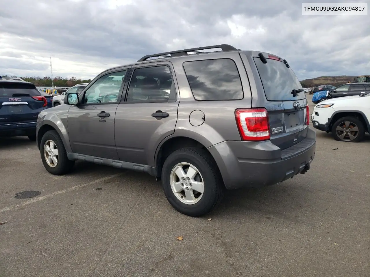 1FMCU9DG2AKC94807 2010 Ford Escape Xlt