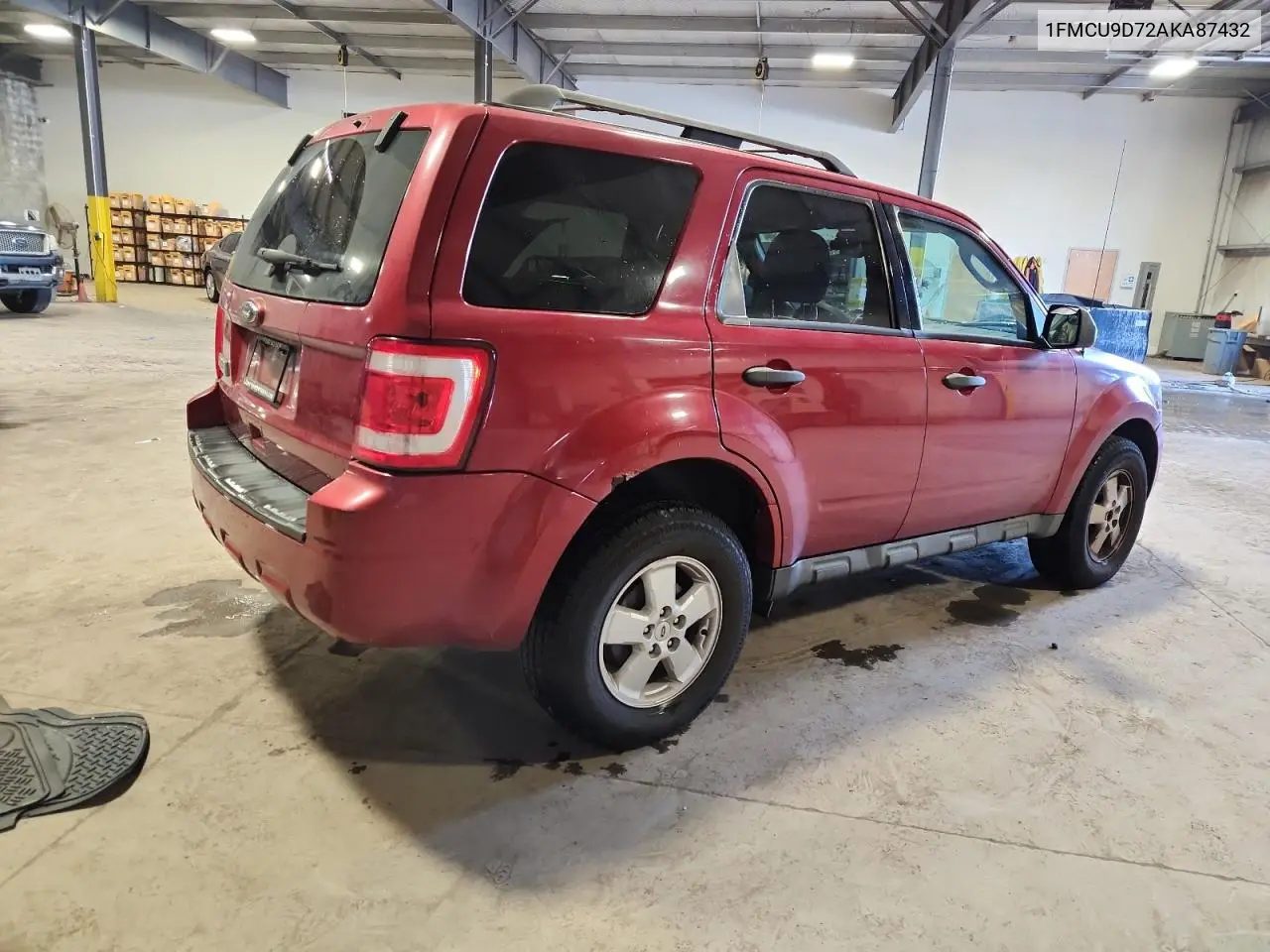 1FMCU9D72AKA87432 2010 Ford Escape Xlt