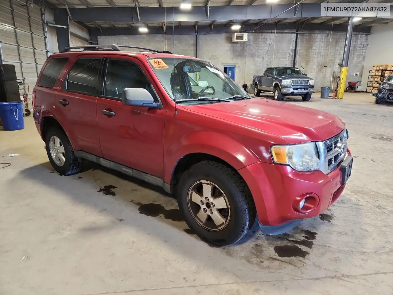 1FMCU9D72AKA87432 2010 Ford Escape Xlt