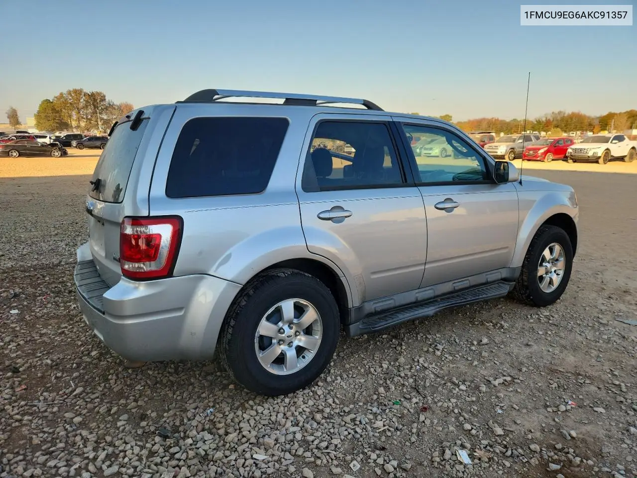1FMCU9EG6AKC91357 2010 Ford Escape Limited