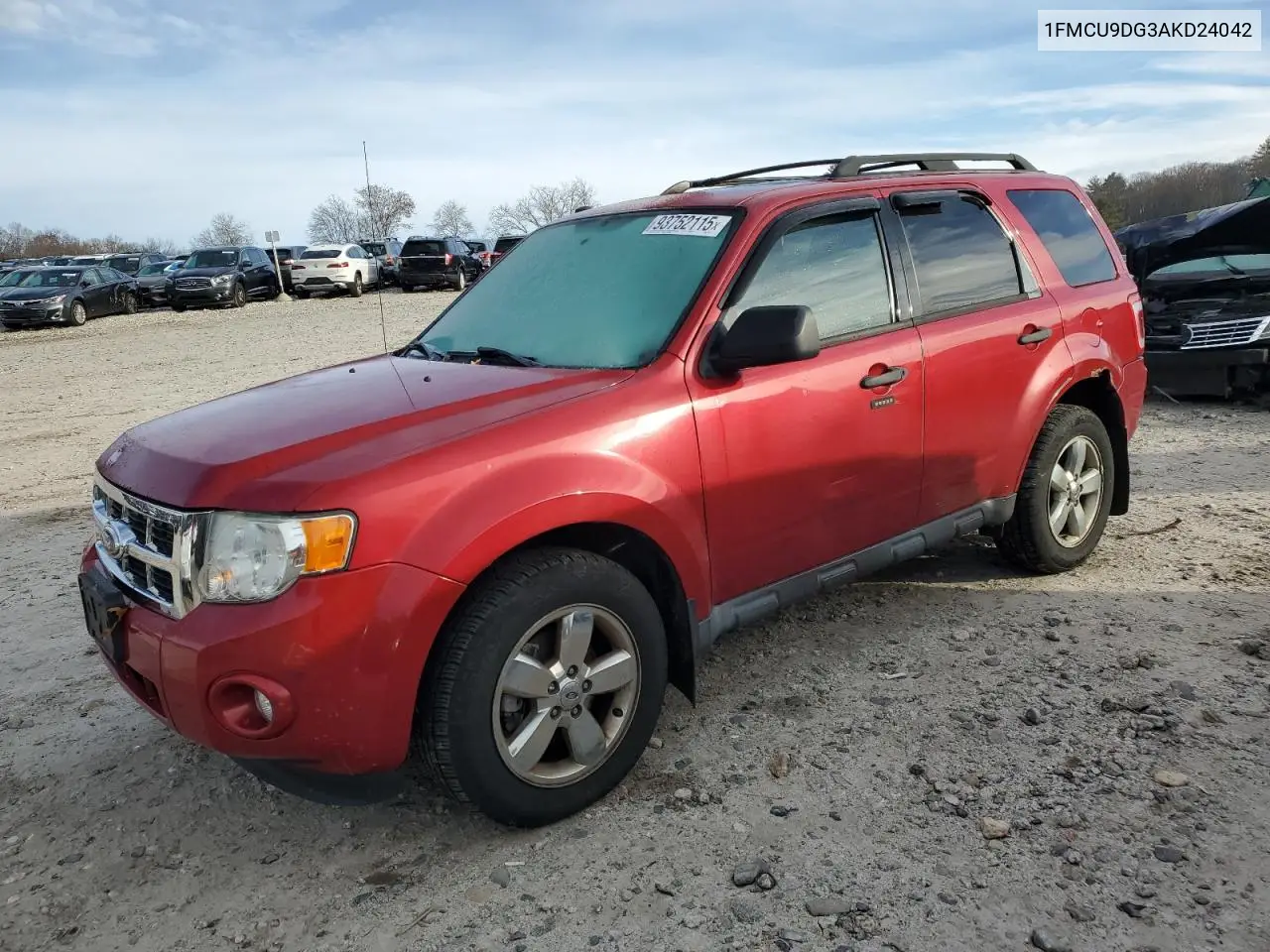 1FMCU9DG3AKD24042 2010 Ford Escape Xlt