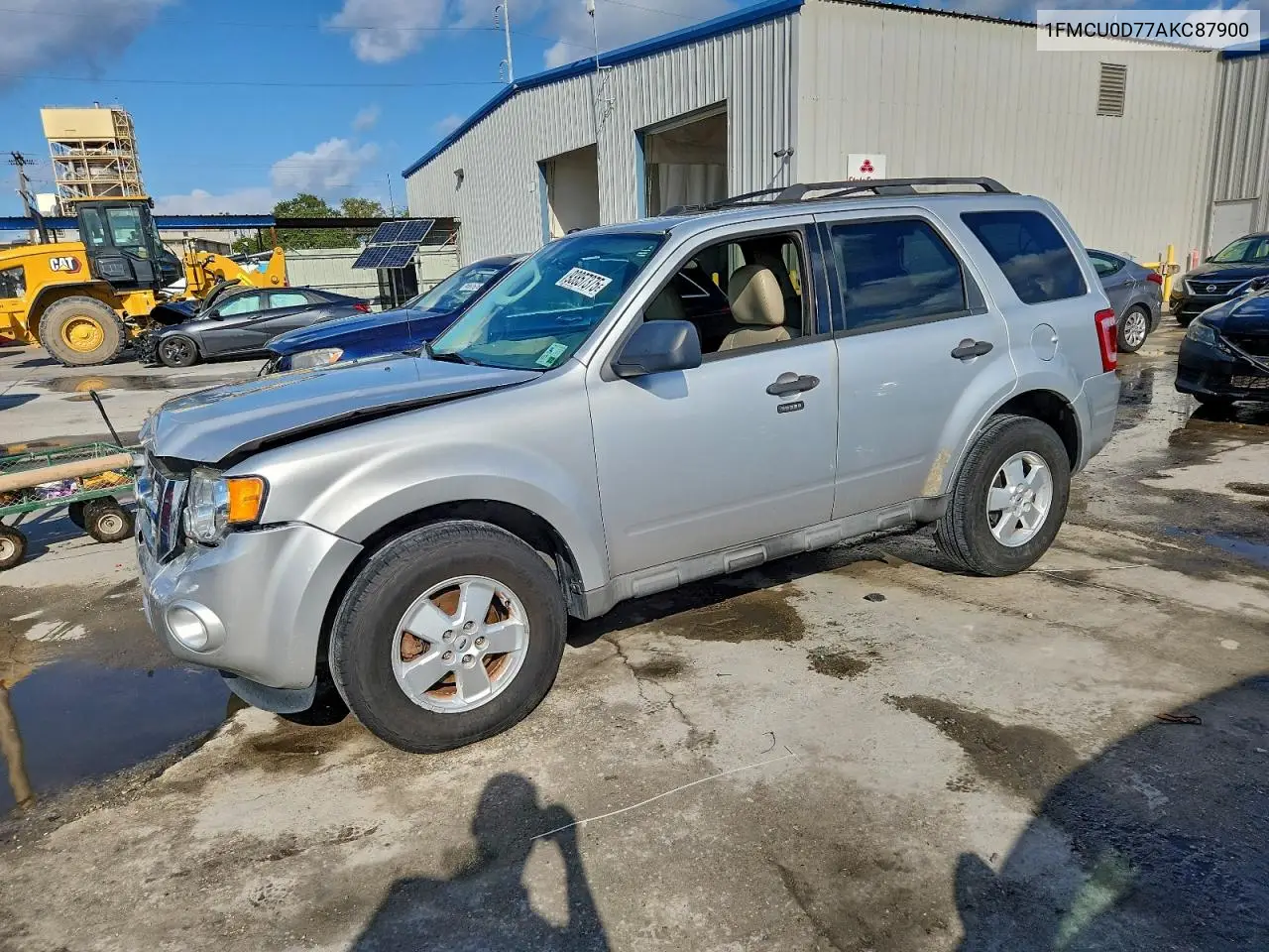 1FMCU0D77AKC87900 2010 Ford Escape Xlt