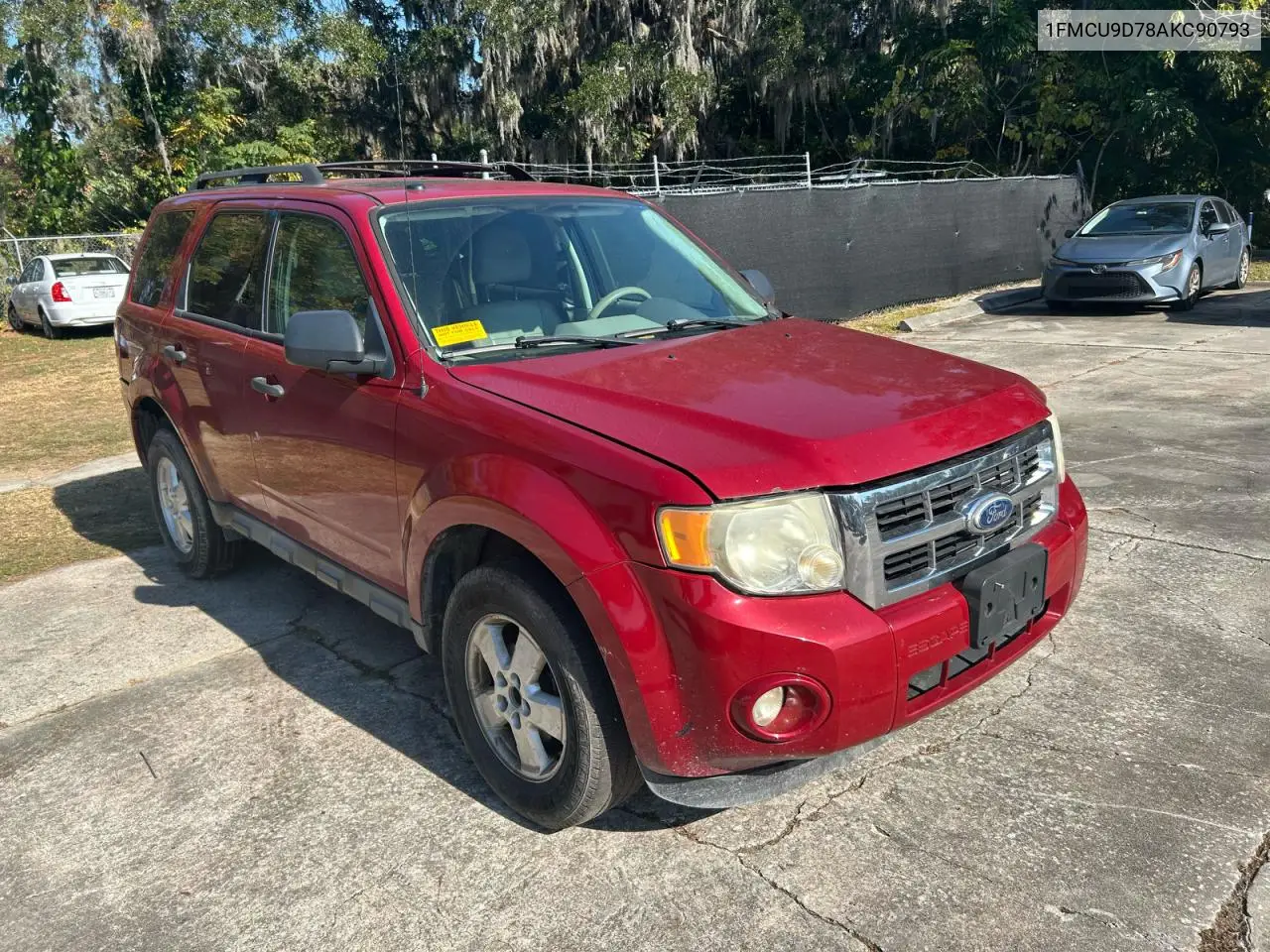 1FMCU9D78AKC90793 2010 Ford Escape Xlt