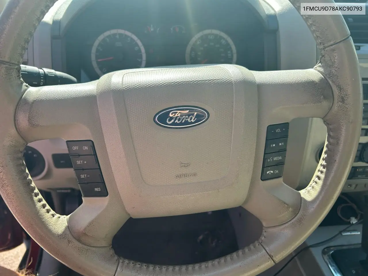 1FMCU9D78AKC90793 2010 Ford Escape Xlt