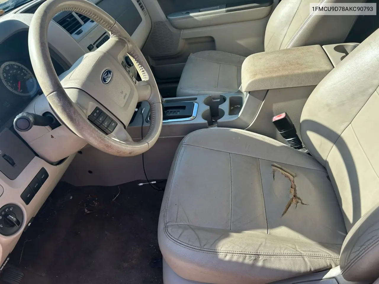 1FMCU9D78AKC90793 2010 Ford Escape Xlt