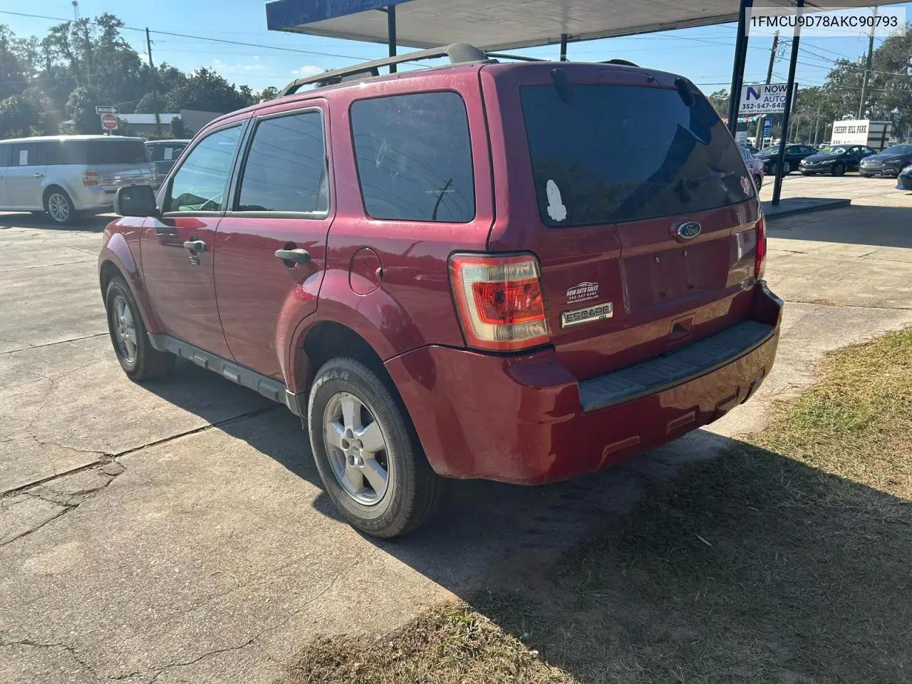 1FMCU9D78AKC90793 2010 Ford Escape Xlt