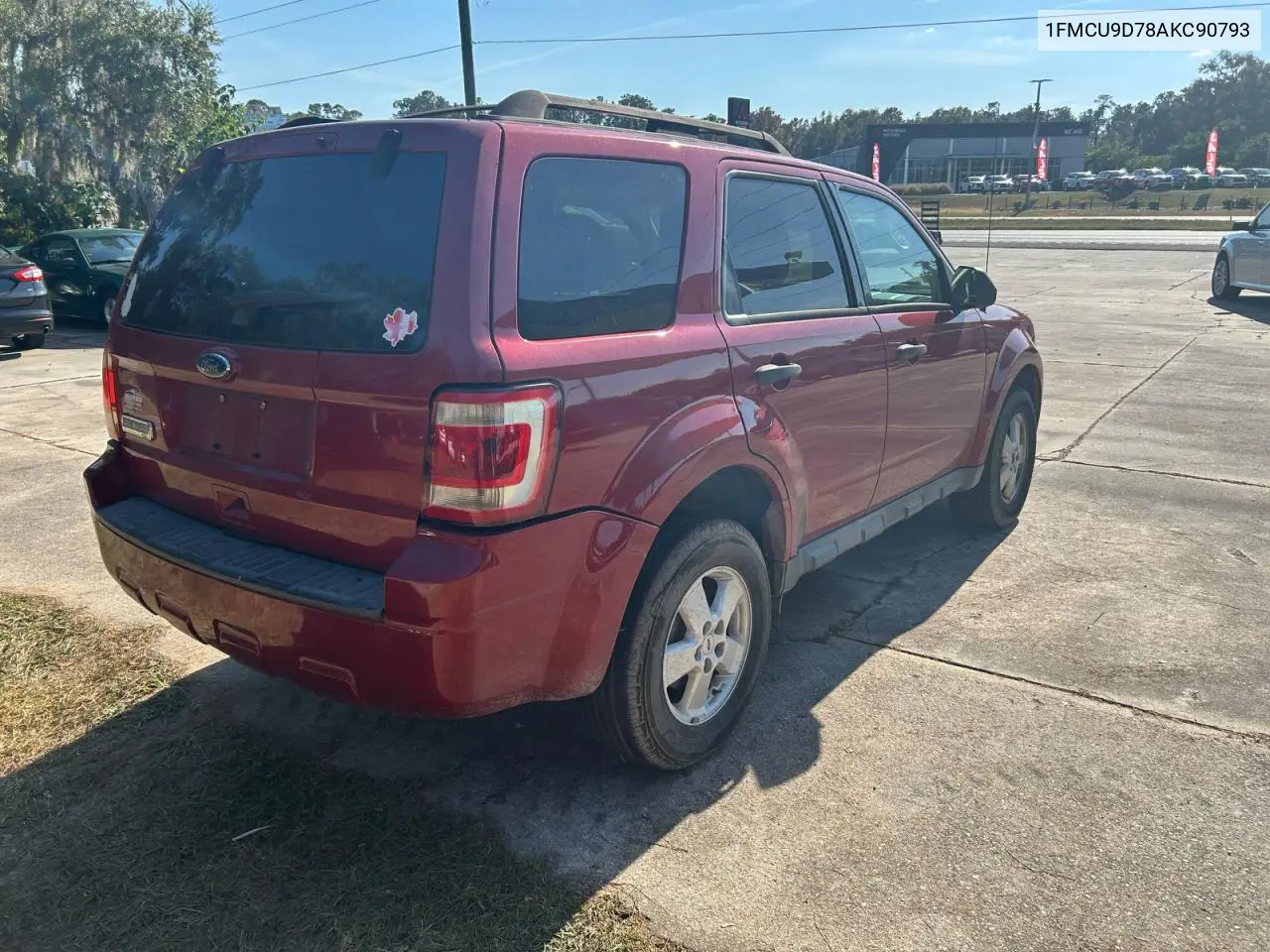 1FMCU9D78AKC90793 2010 Ford Escape Xlt