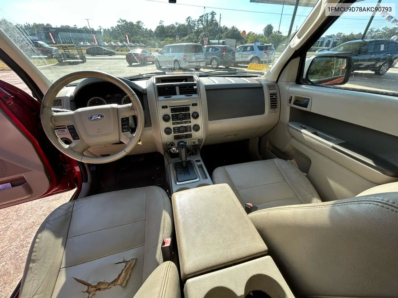 1FMCU9D78AKC90793 2010 Ford Escape Xlt