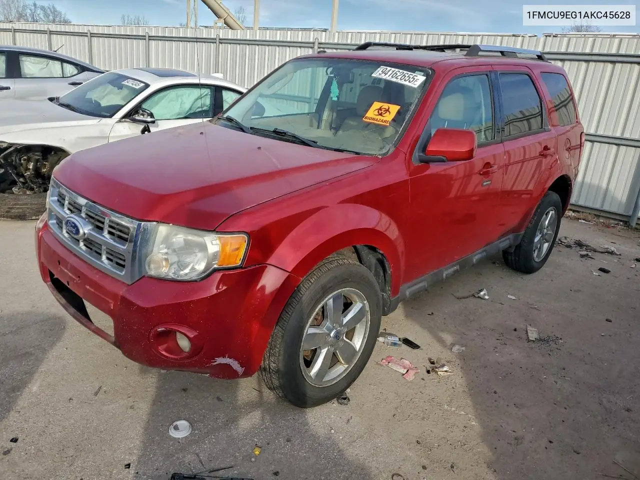 1FMCU9EG1AKC45628 2010 Ford Escape Limited