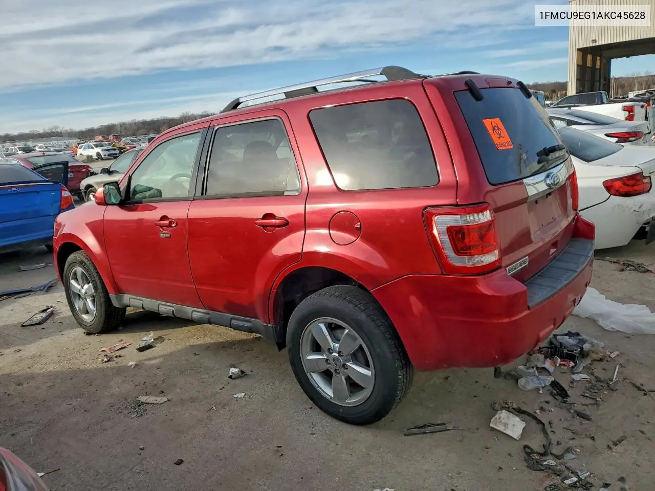 1FMCU9EG1AKC45628 2010 Ford Escape Limited