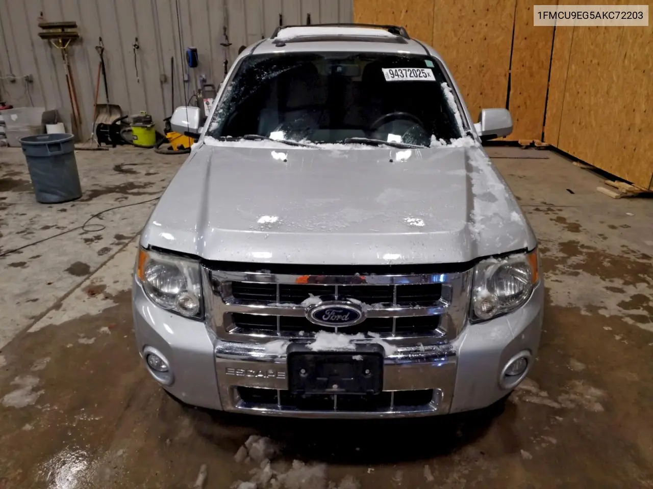 1FMCU9EG5AKC72203 2010 Ford Escape Limited